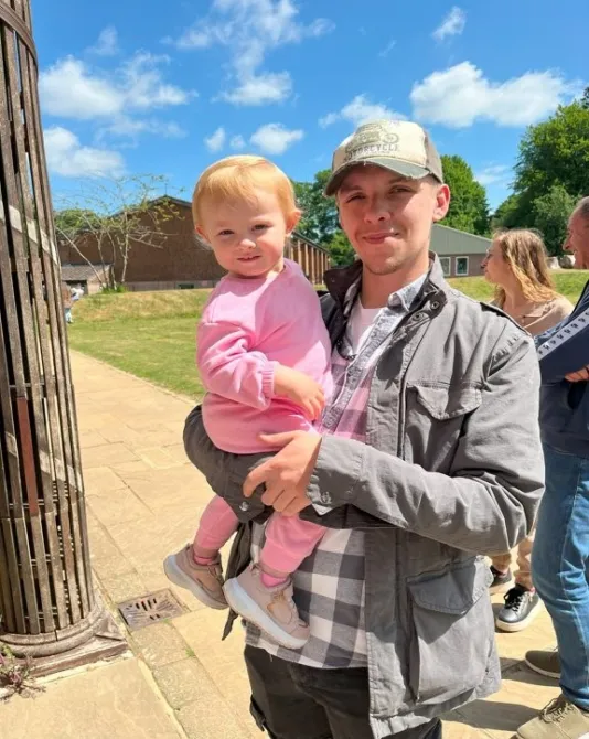 Taylor Stringer  Daughter Ellie
