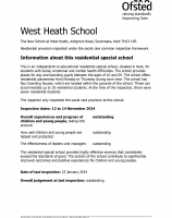 West Heath School Residential Ofsted Full Inspection Nov 2024