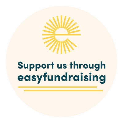 easyfundraising website sticker